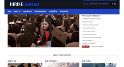 Desktop Screenshot of hirisecontract.com